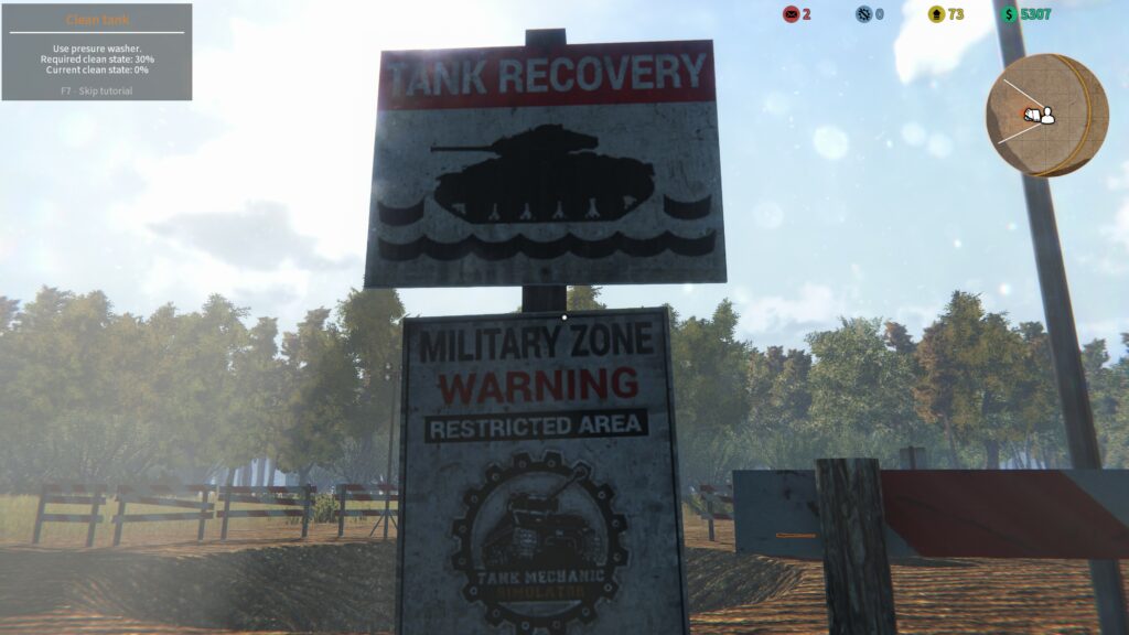 Tank Mechanic Simulator cedule