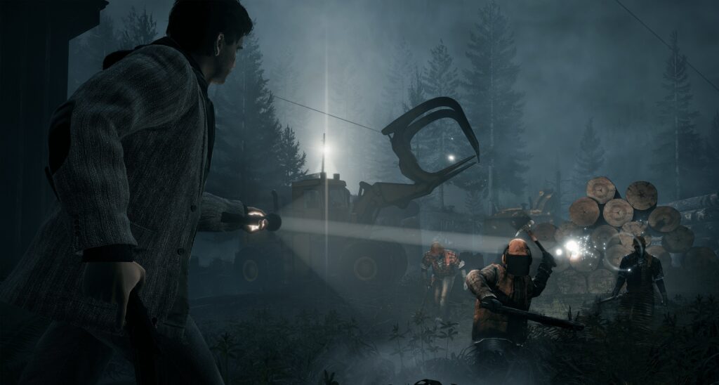 Alan Wake Remastered fight