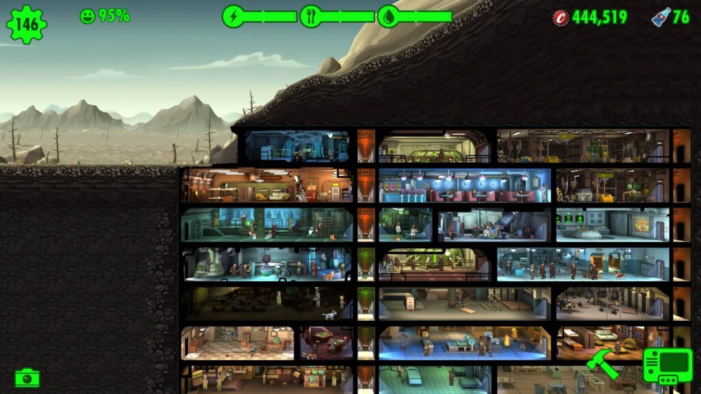 Fallout Shelter – Celkový pohled