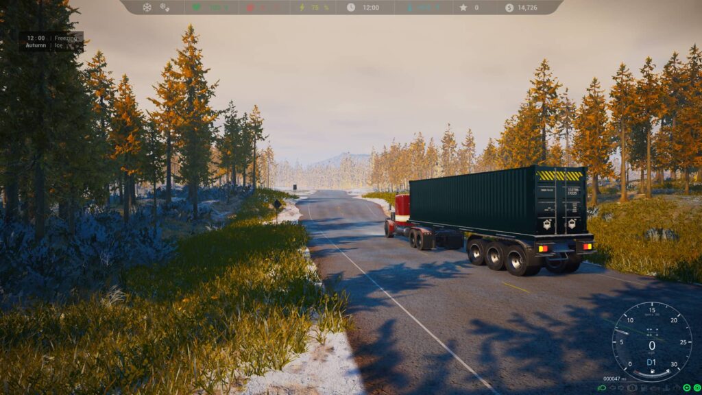 Alaskan Truck Simulator - jízda