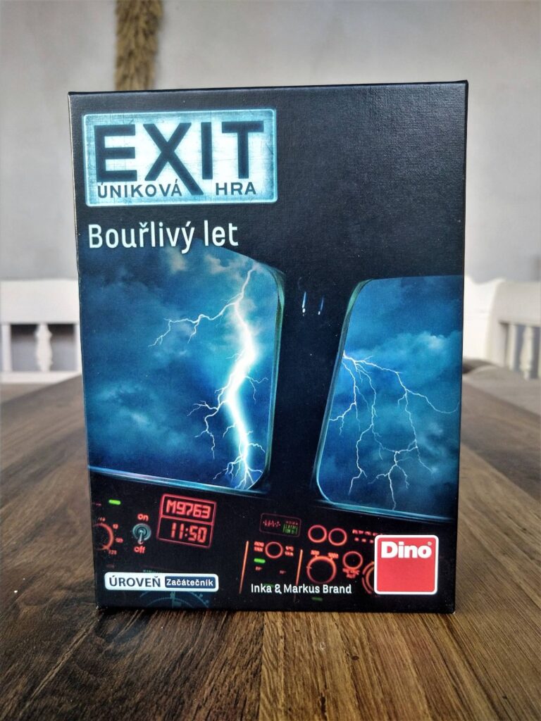 Exit - krabice ze předu
