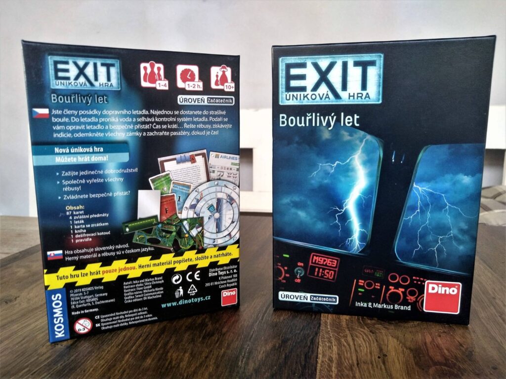Exit - obě krabice