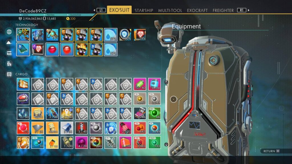 No Man’s Sky – exosuit