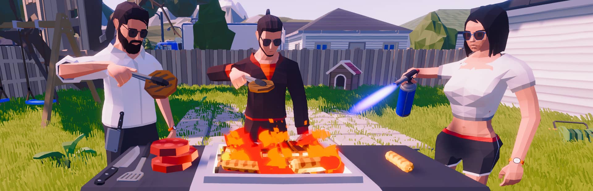 BBQ Simulator The Squad – úvodka