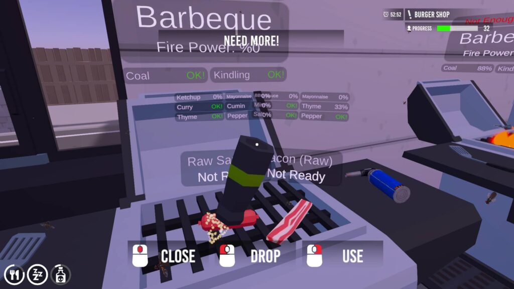 BBQ Simulator The Squad – marinování