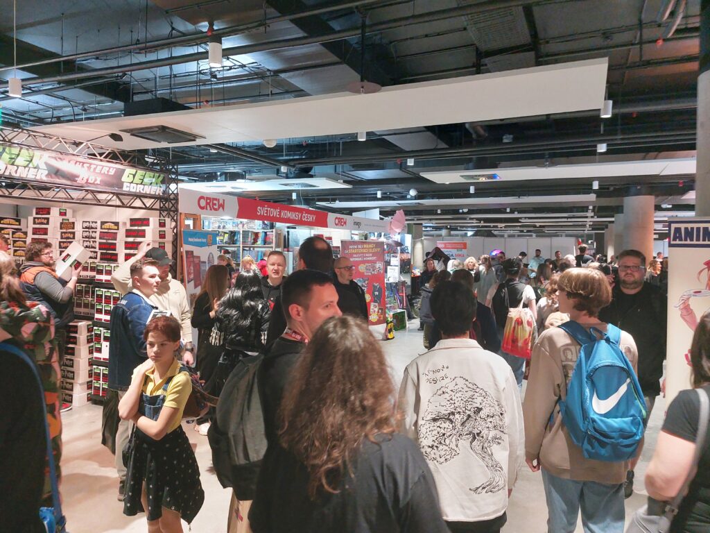 Comic-Con Prague - v nákupní zóně šlo pořídit skoro cokoliv