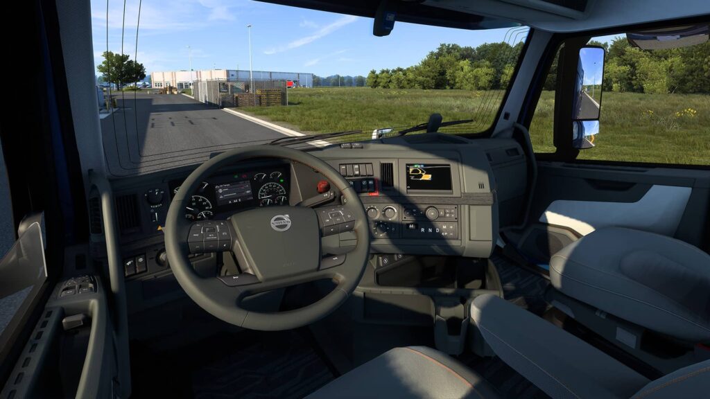 ATS - interiér tahače Volvo VNL