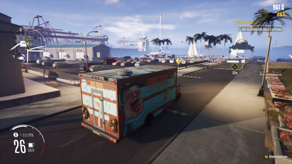 Food Truck Simulator - přístav