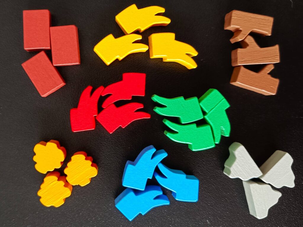 Katedrála – meeples