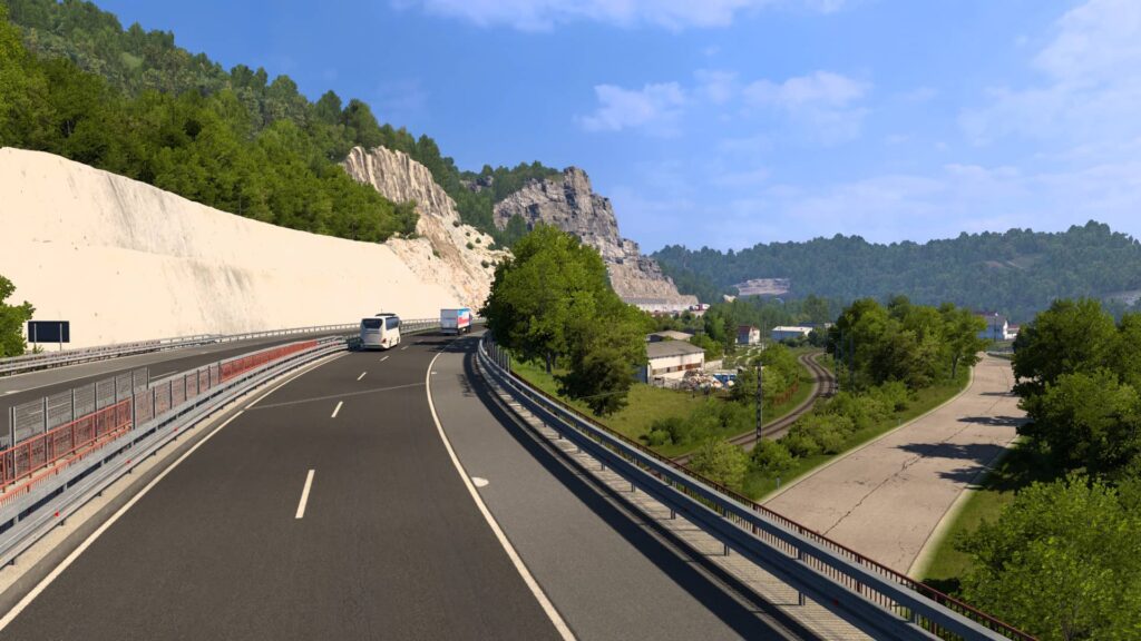 Euro Truck Simulator 2 West Balkans - skály