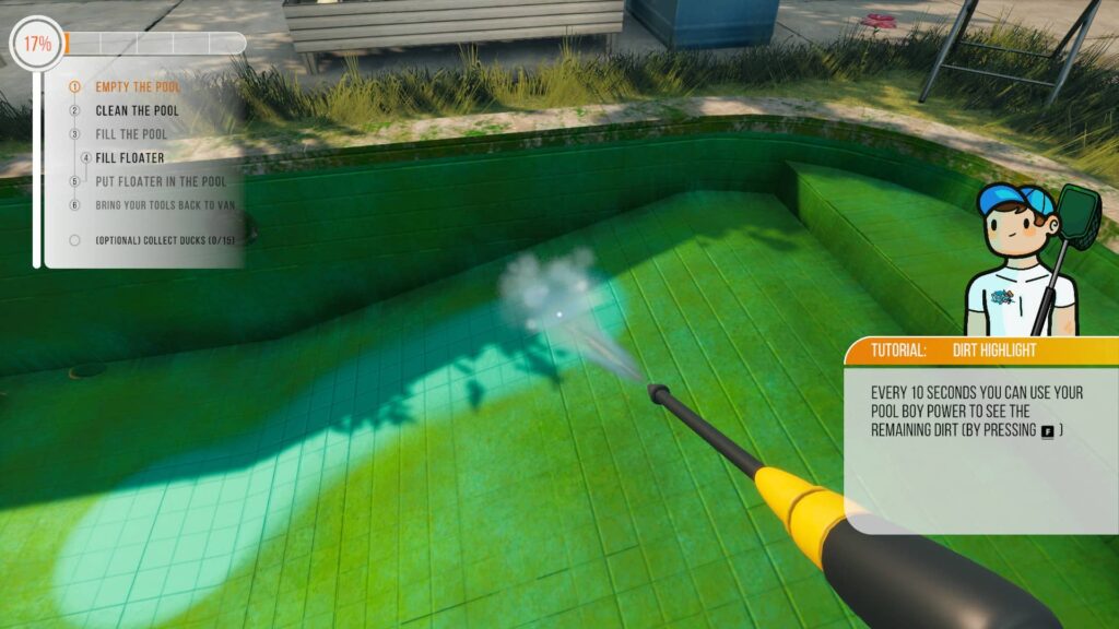 Pool Cleaning SImulator - Čištění