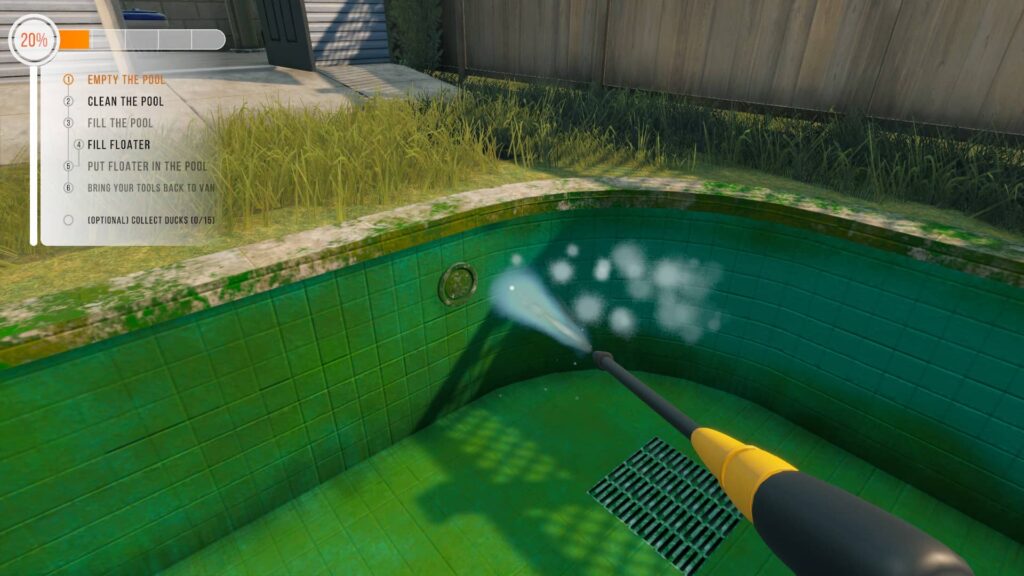 Pool Cleaning SImulator - I kraje