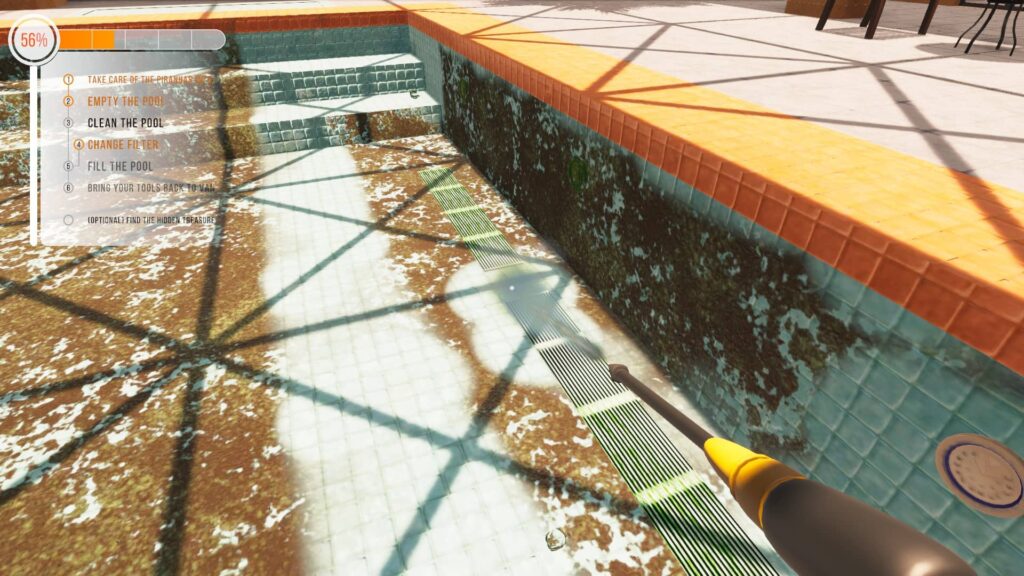 Pool Cleaning SImulator - Pracovné nasazení