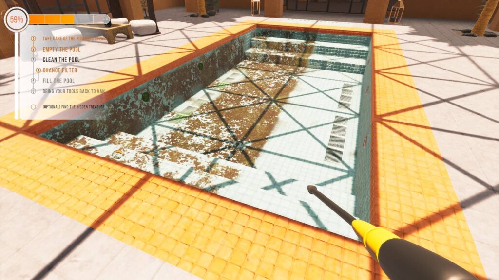 Pool Cleaning SImulator - Téměř dokonalé