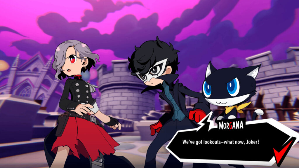 Persona 5 Tactica - Erin, Joker a Morgana