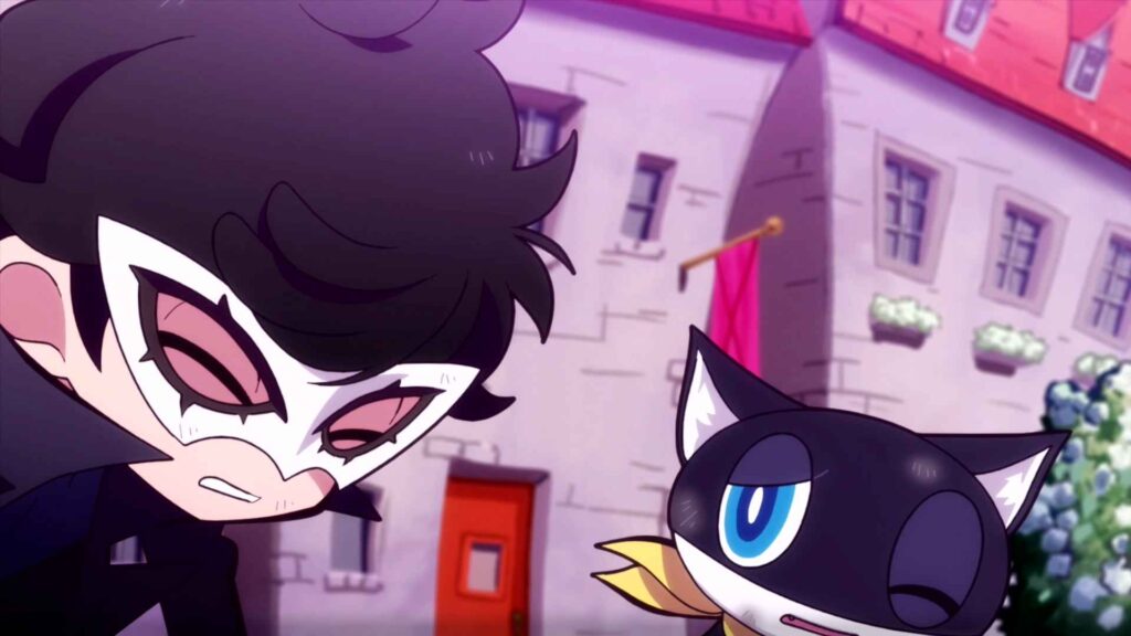 Persona 5 Tactica - Joker a Morgana