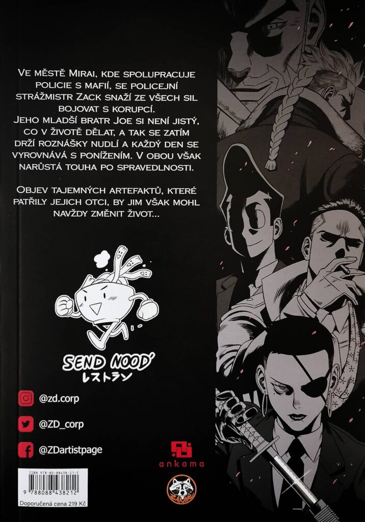 Space Punch 1 – zadní strana