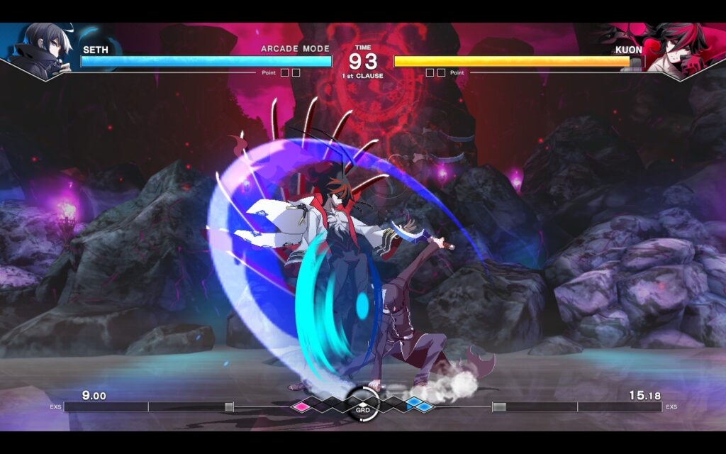 UNDER NIGHT IN-BIRTH II – efekty jsou super