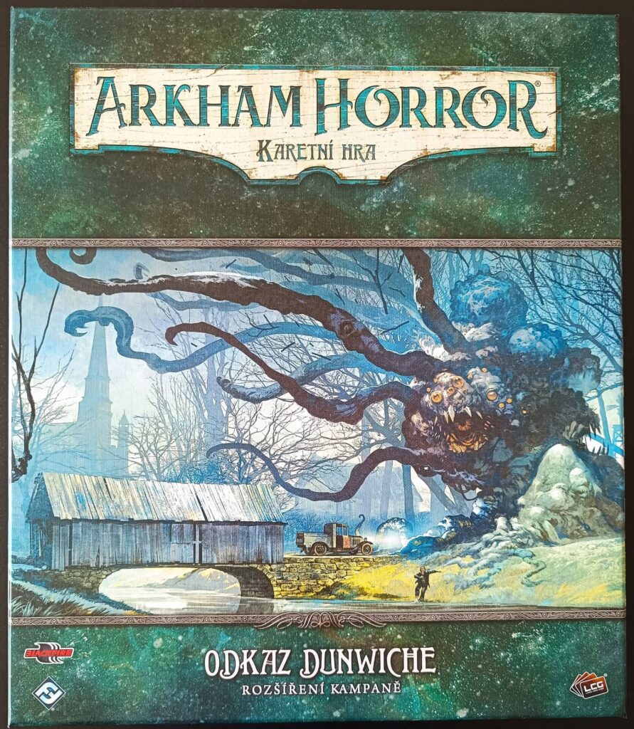 Arkham Horror Karetní hra - Odkaz Dunwiche Rozšíření kampaně - krabice