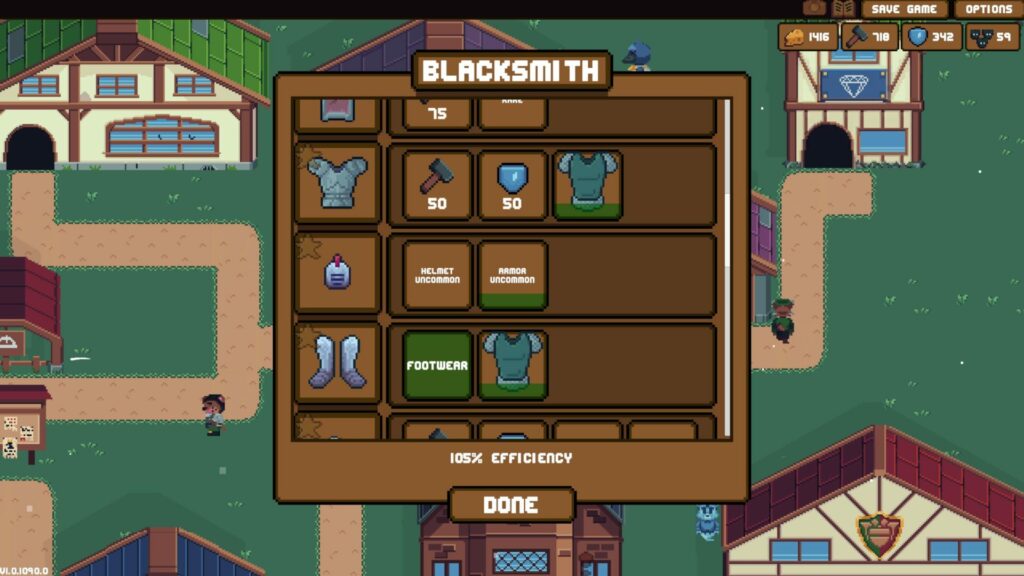 Backpack Hero - blacksmith