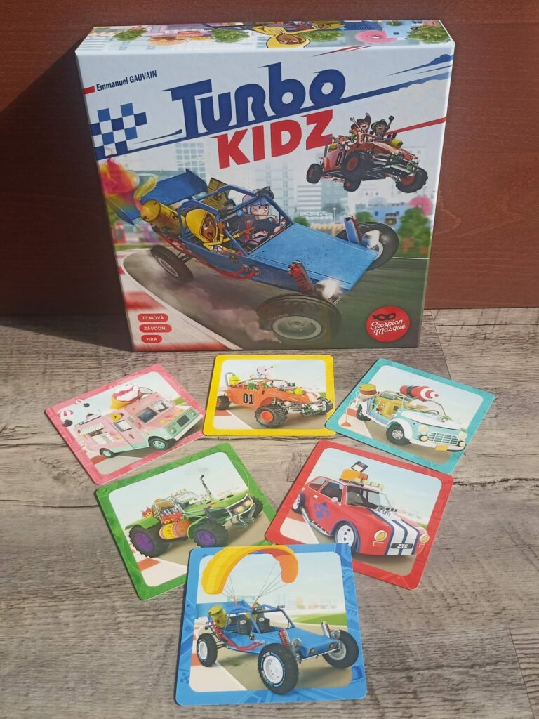 Turbo Kidz - krabice a kárky