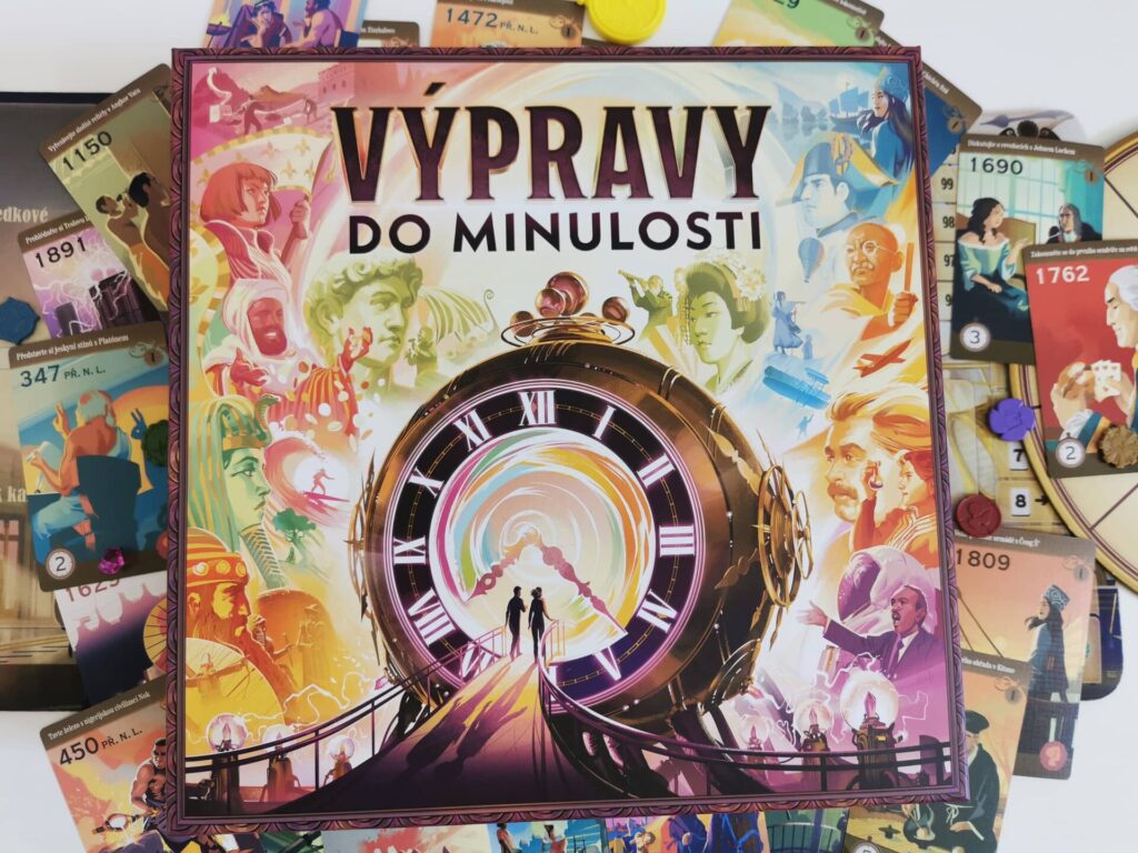 Výpravy do minulosti – desková hra