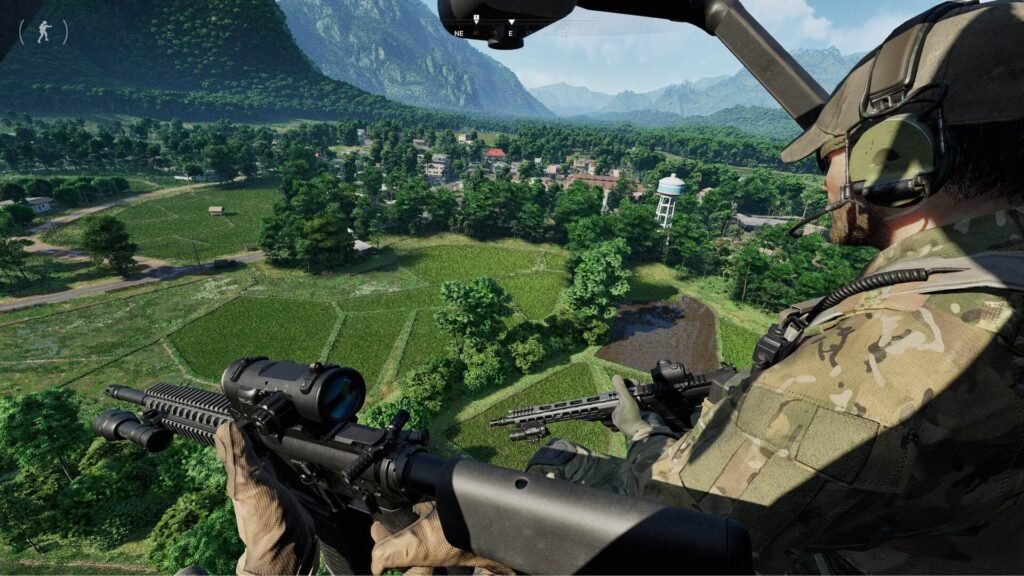 Gray Zone Warfare - ve vrtulníku