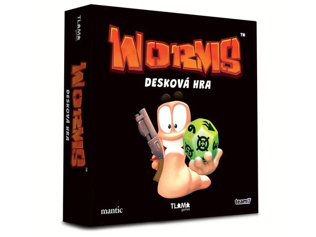 Worms: Desková hra - krabice
