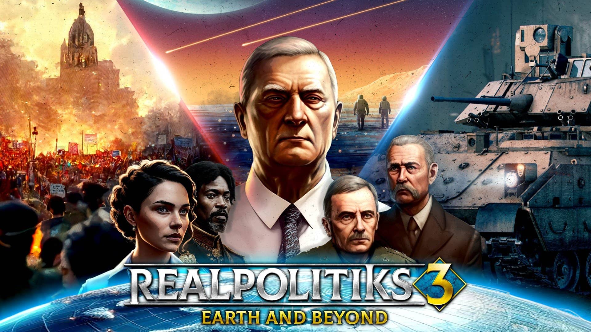 Realpolitiks 3 Earth and Beyond - Cover