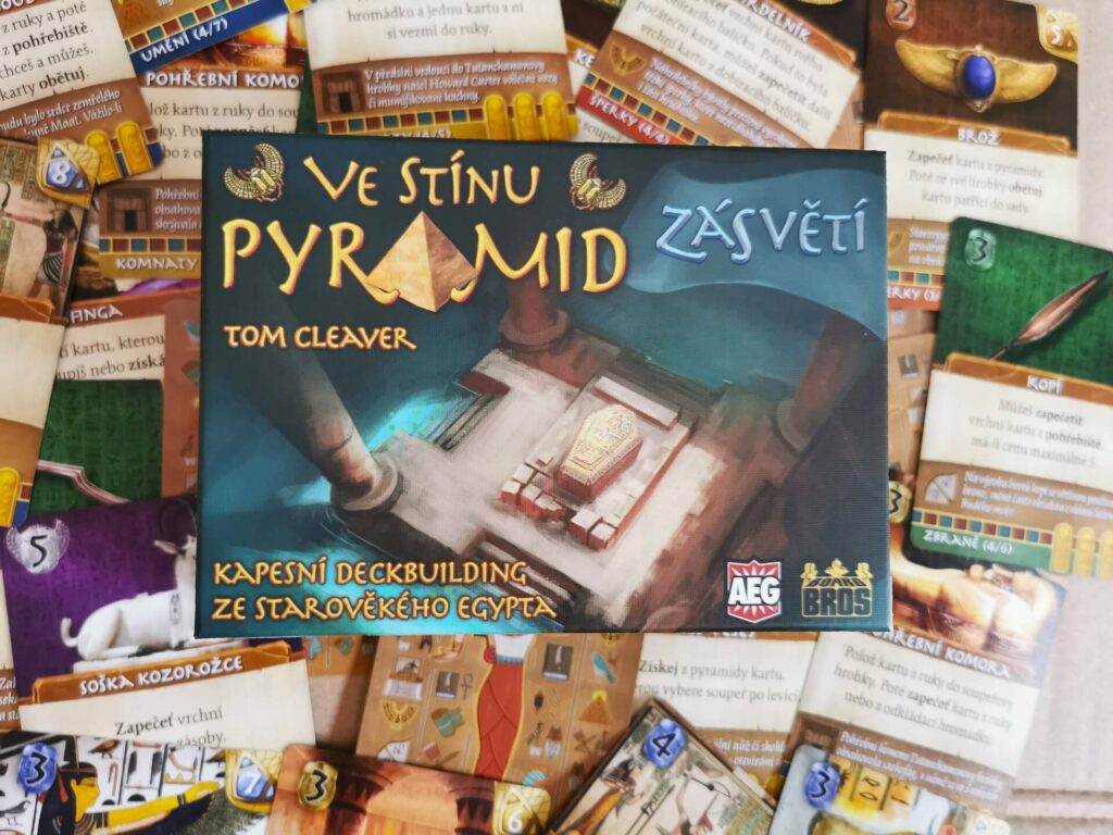 Ve stínu pyramid: Zásvětí - karetní hra