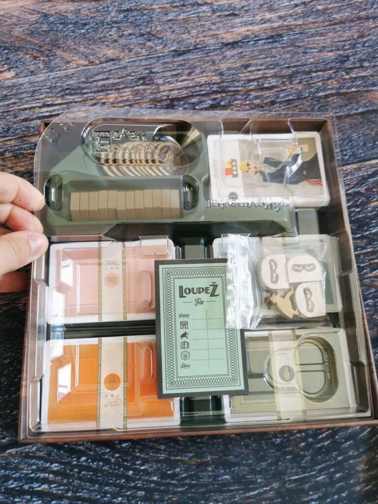 Loupež: Evropa – skvělý insert od GameTrayz