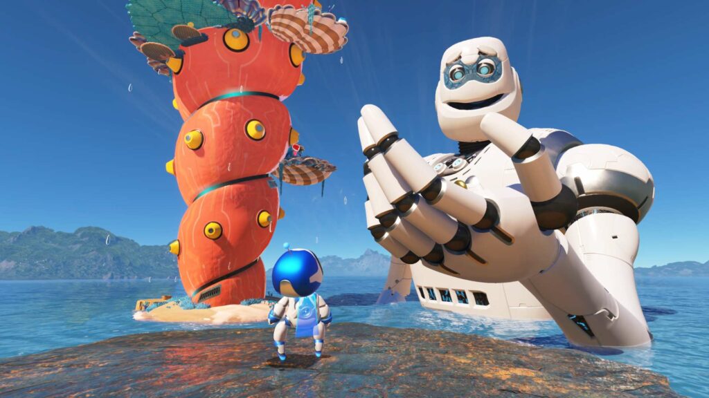 Astro Bot - tomu říkám pomocná ruka