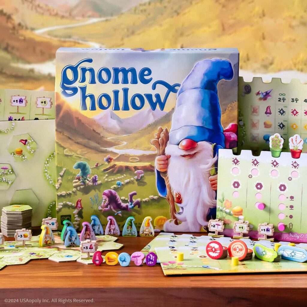 Gnome Hollow - desková hra