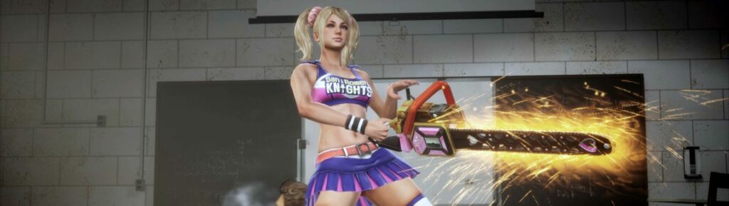 Lollipop Chainsaw RePOP - má jí motorovou - titulka