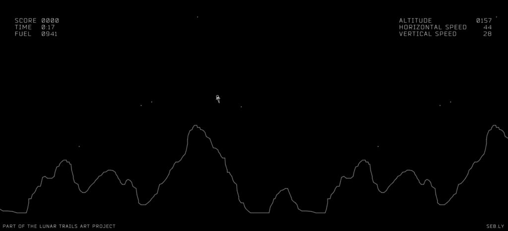 Nejstarší hry – Lunar Lander 2