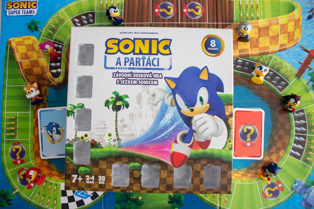 Sonic a parťáci - balení