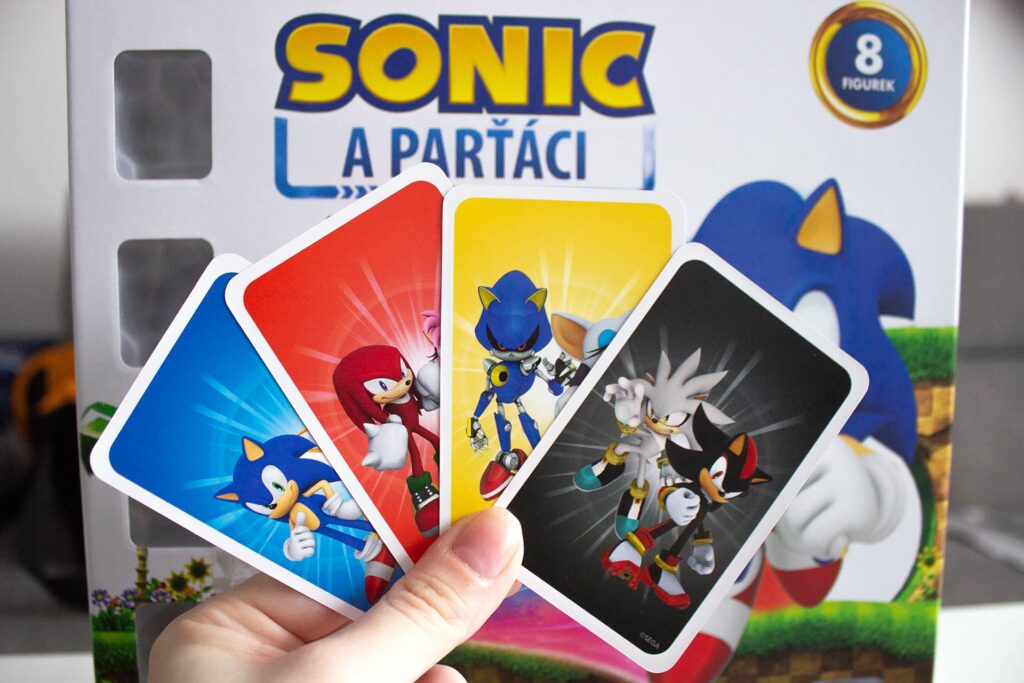 Sonic a parťáci - karty týmů