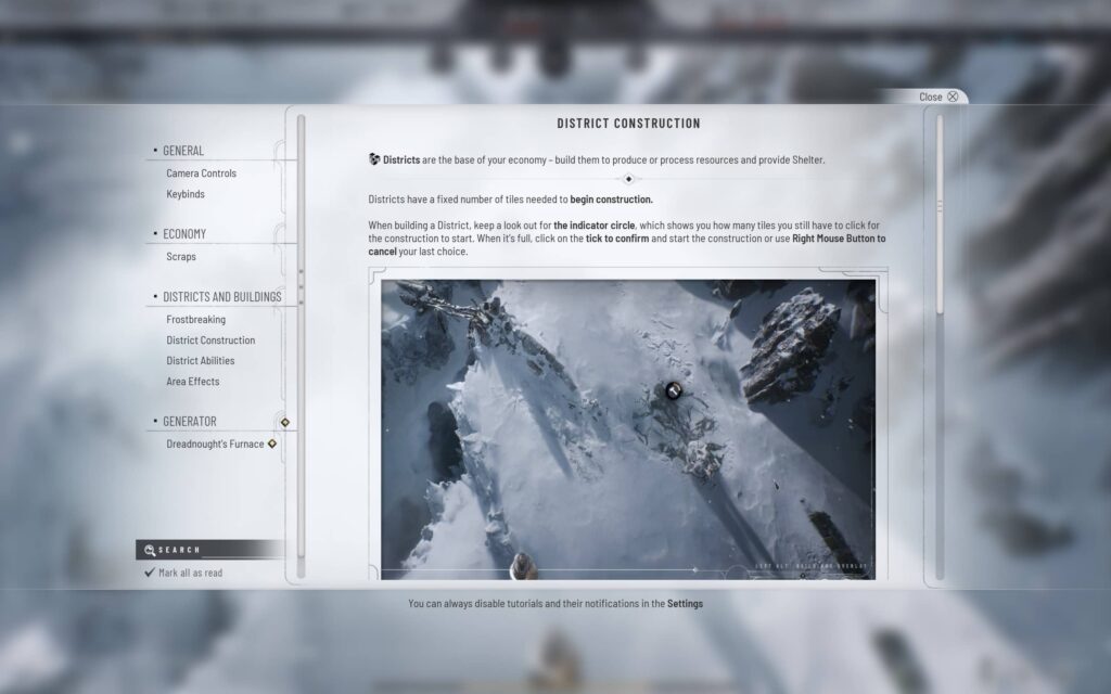 Frostpunk 2 – Tutoriál