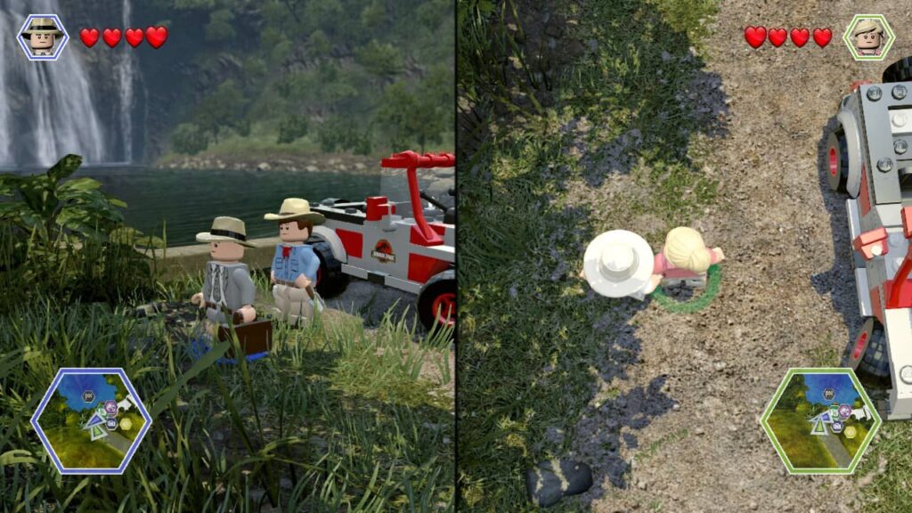 LEGO Jurassic World - hraní s rodinnou