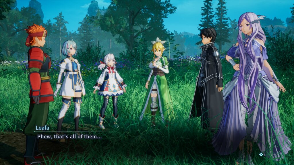 SWORD ART ONLINE Fractured Daydream - jdeme příběhem dál