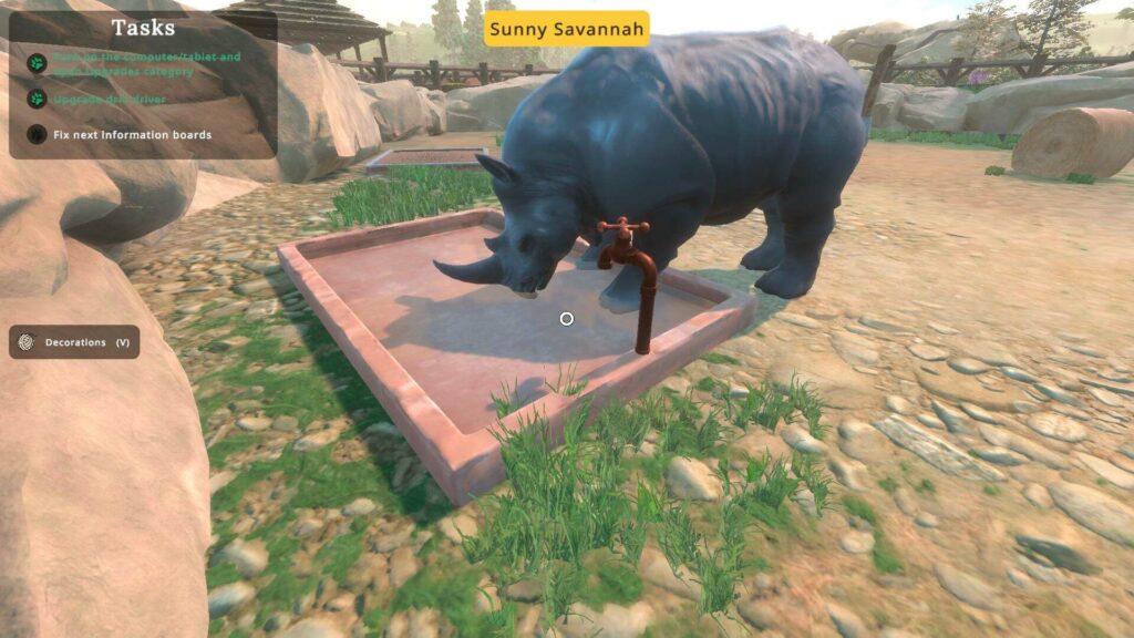 Zoo Simulator - nosorožec