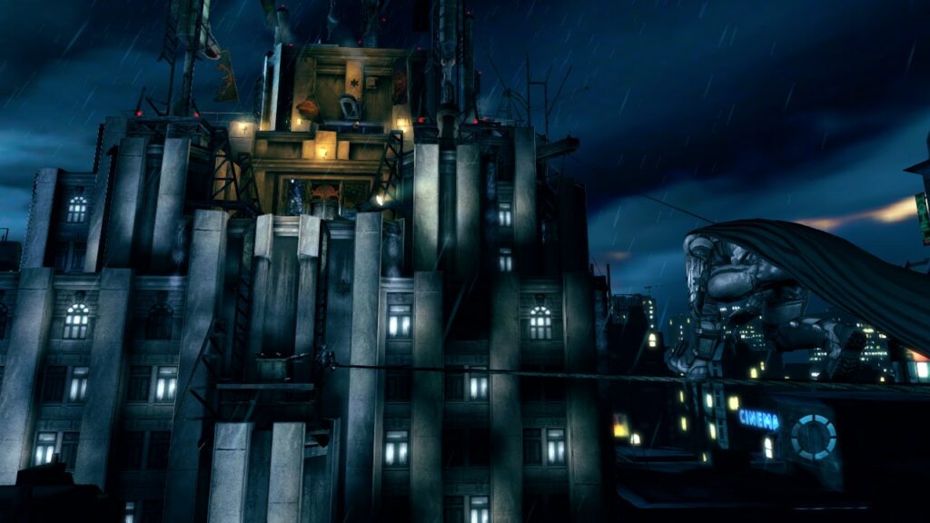 Batman Arkham Origins Blackgate - vzhůru nahoru