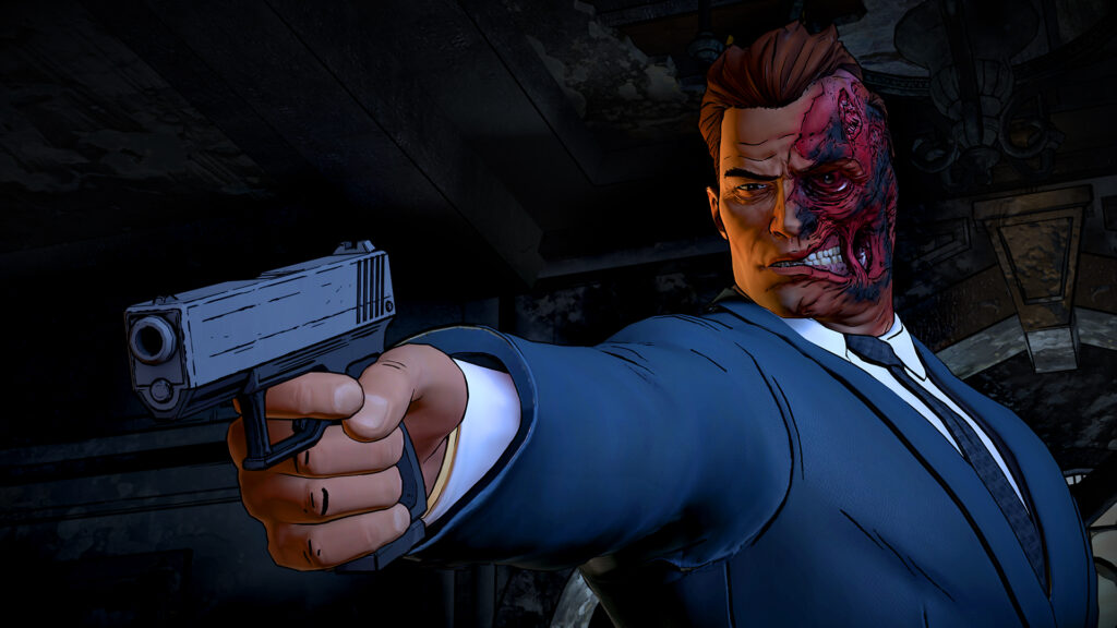 Batman - The Telltale Series - Harvey Dent po plastice