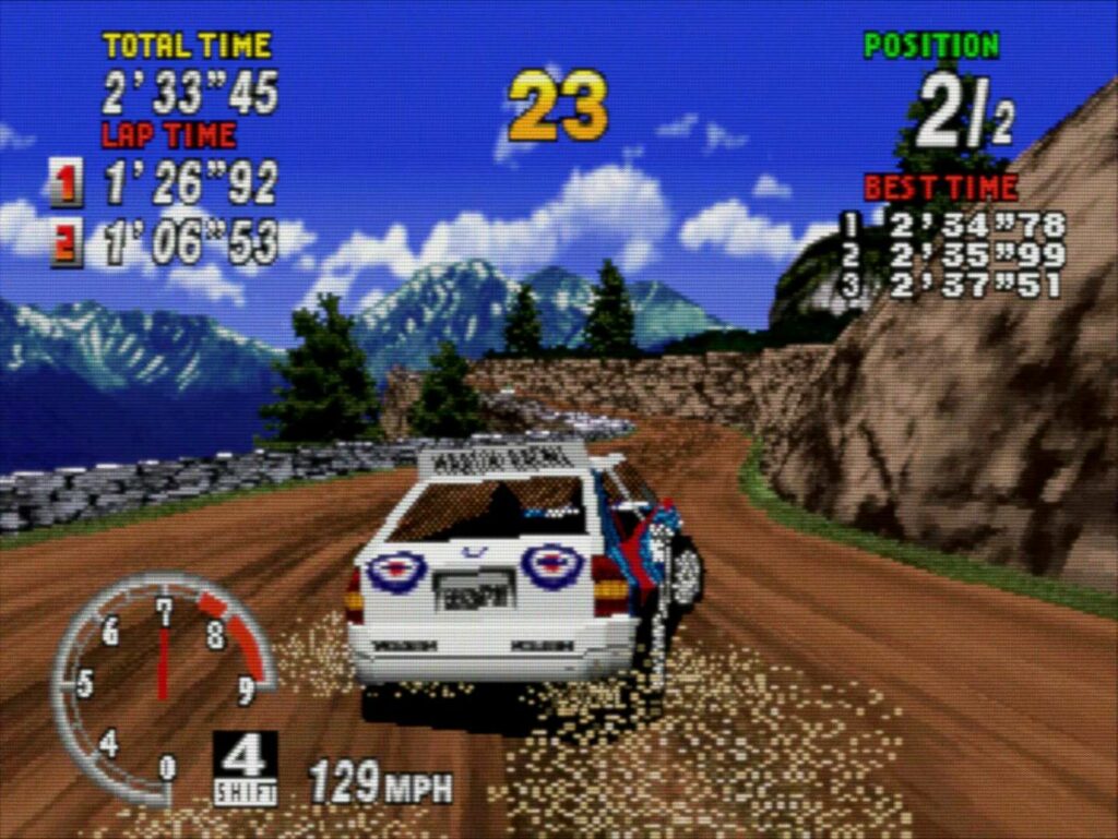 Sega Saturn - Sega Rally (1995)