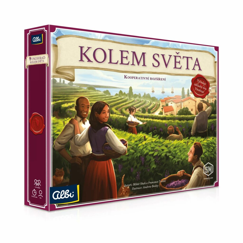 Vinohrad Kolem světa - krabice