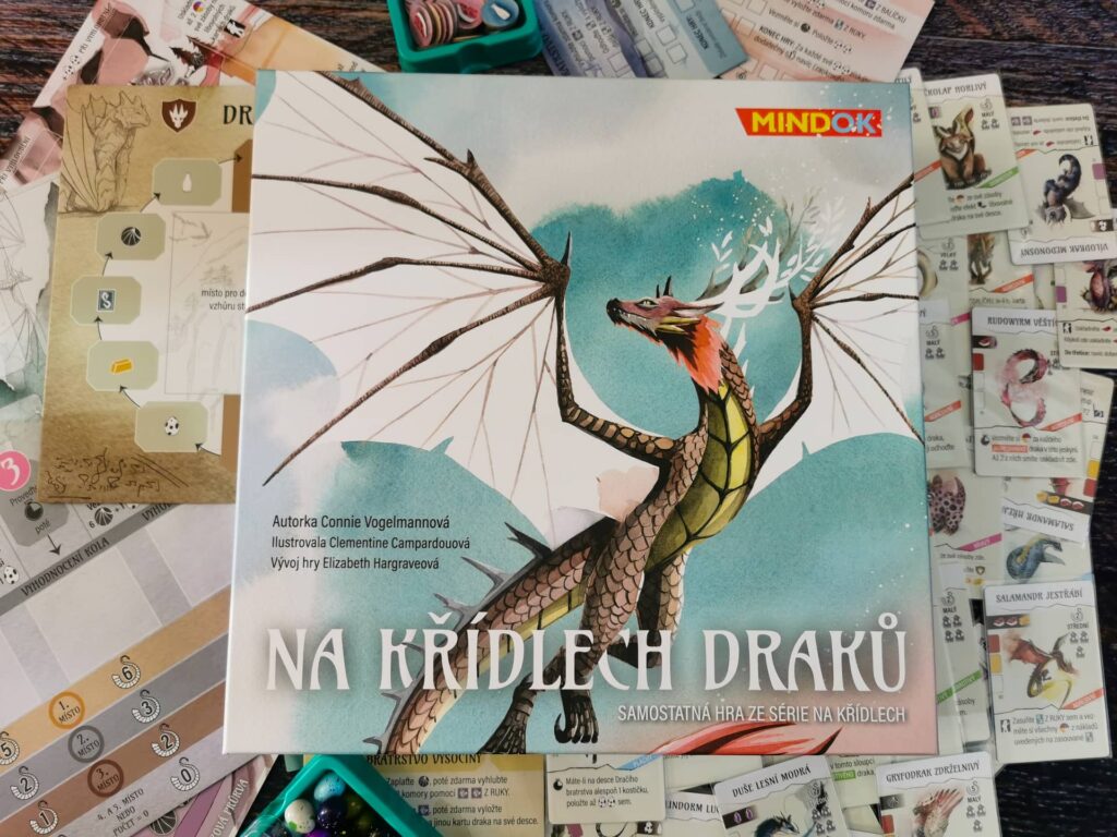 Na křídlech draků - desková hra