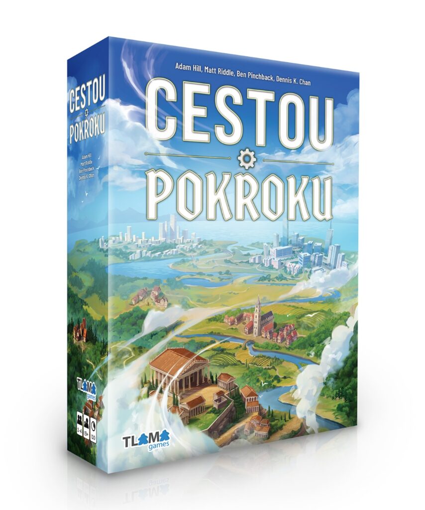 Cestou pokroku - desková hra