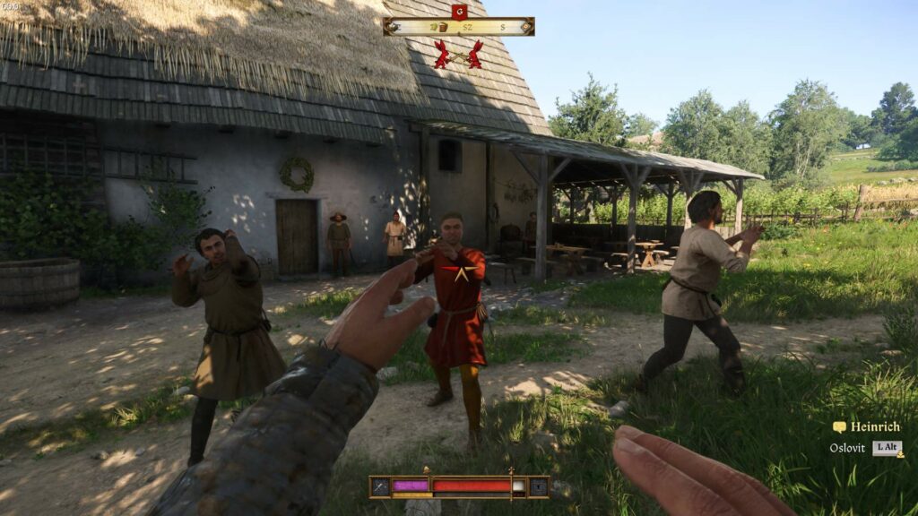 Kingdom Come: Deliverance II - bitka