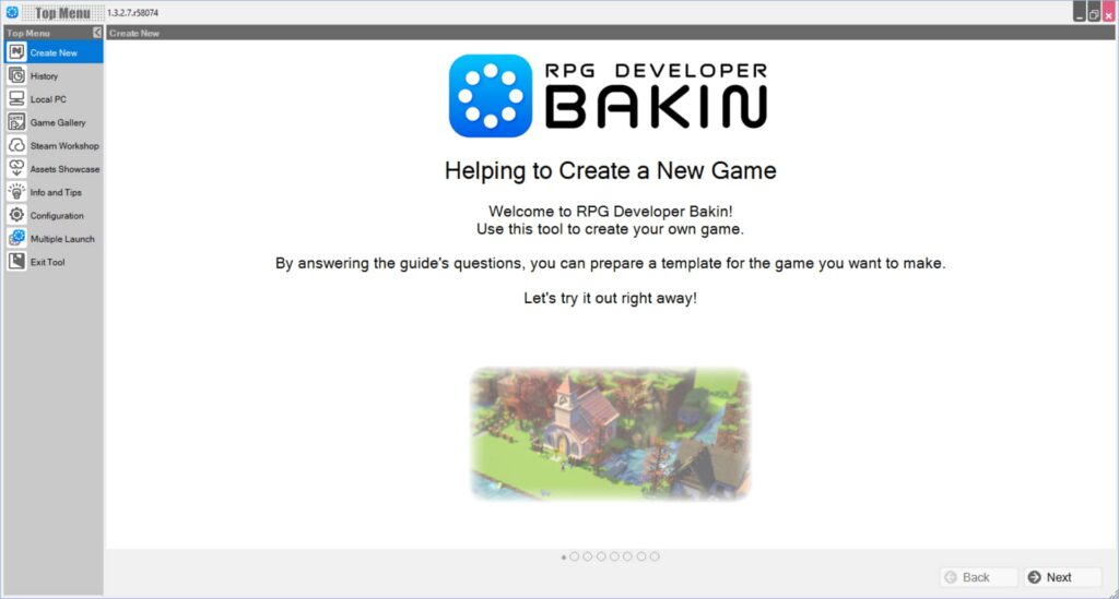 RPG Developer Bakin – Úvod