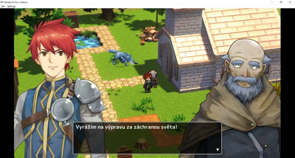 RPG Developer Bakin – Zkoušíme konverzovat